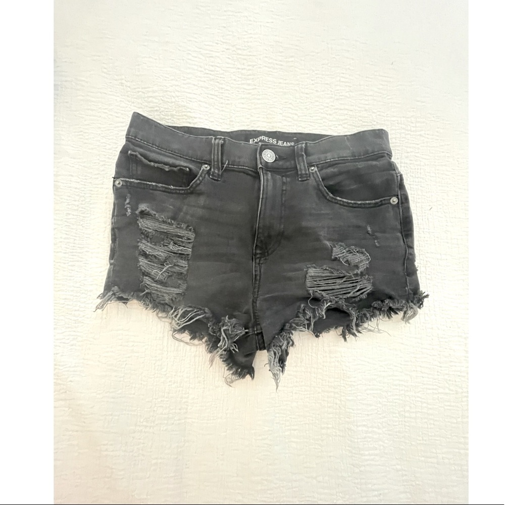 Dark grey denim - express